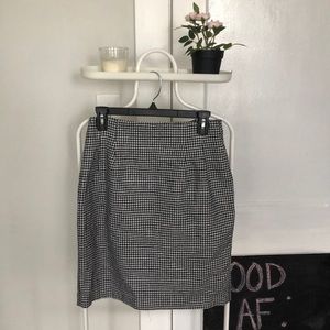 Wool skirt